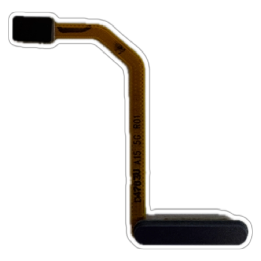 Produse - Banda flex cu senzor amprenta si buton on/off Samsung A15 5G, Negru