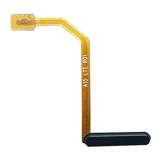 Banda flex senzor amprenta - Banda flex cu senzor amprenta si buton on/off Samsung A15, Negru