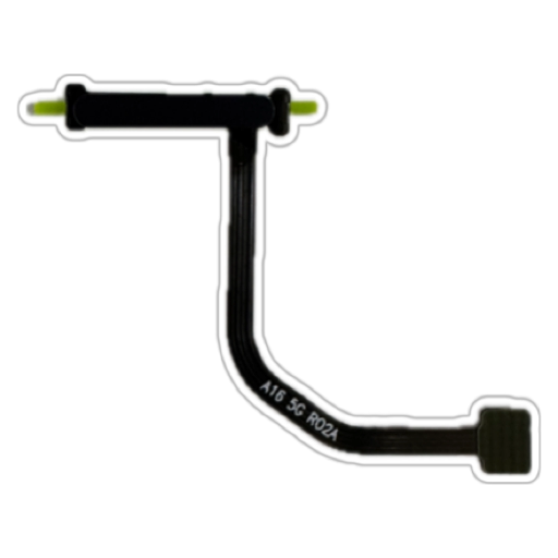 Produse - Banda flex cu senzor amprenta si buton on/off Samsung A16 5G, Blue Black