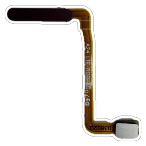 Produse - Banda flex cu senzor amprenta si buton on/off Samsung A24 4G, Red