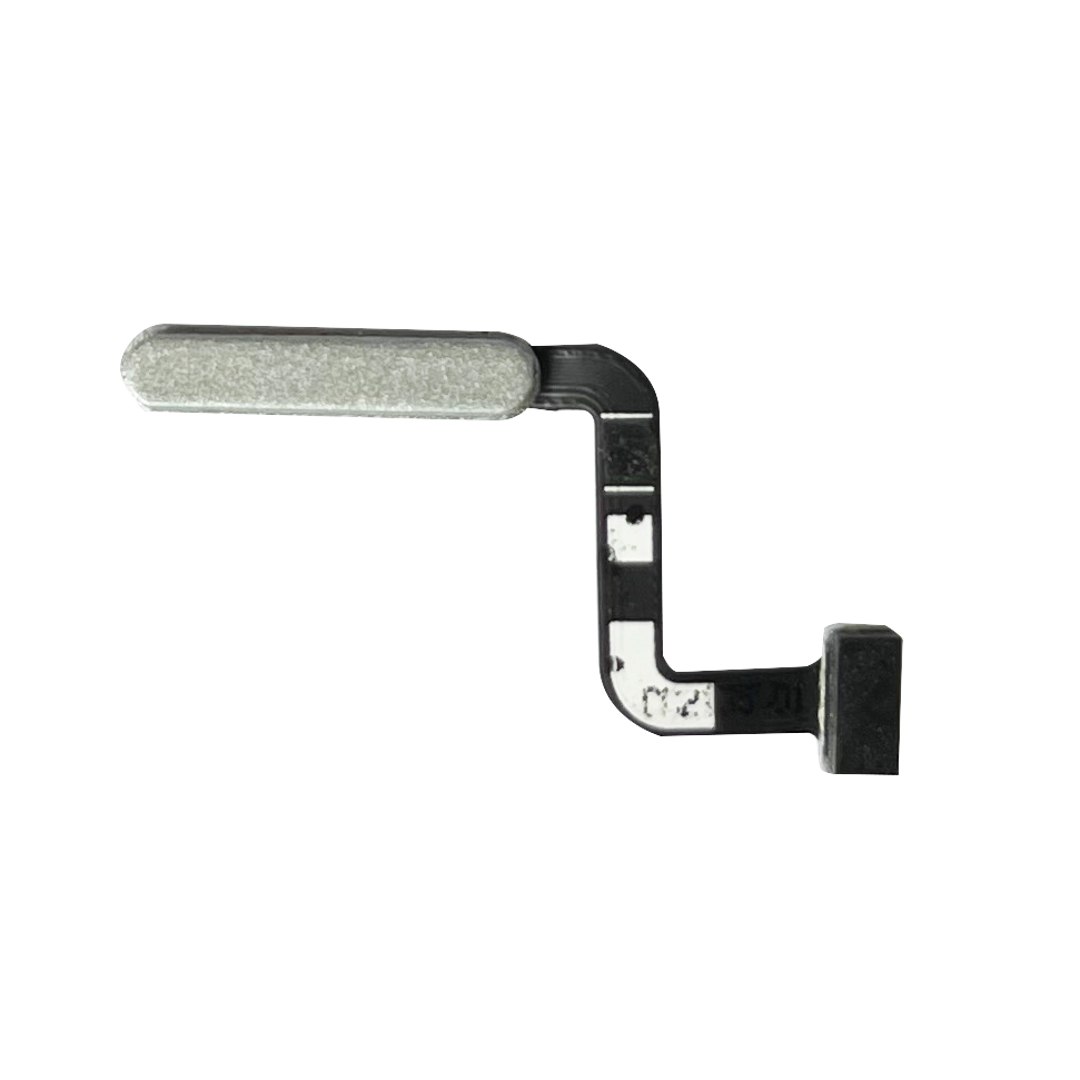 Banda flex senzor amprenta - Banda flex cu senzor amprenta si buton on/off Samsung A32 5G, Alb