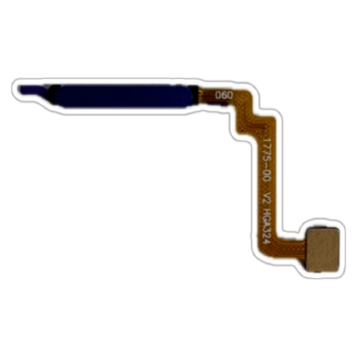 Produse - Banda flex cu senzor amprenta Xiaomi Redmi 10 / 10 2022, Blue