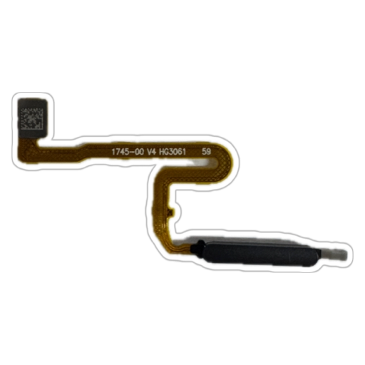 Produse - Banda flex cu senzor amprenta Xiaomi Redmi Note 10 Pro/Note 10 Pro Max, Gray