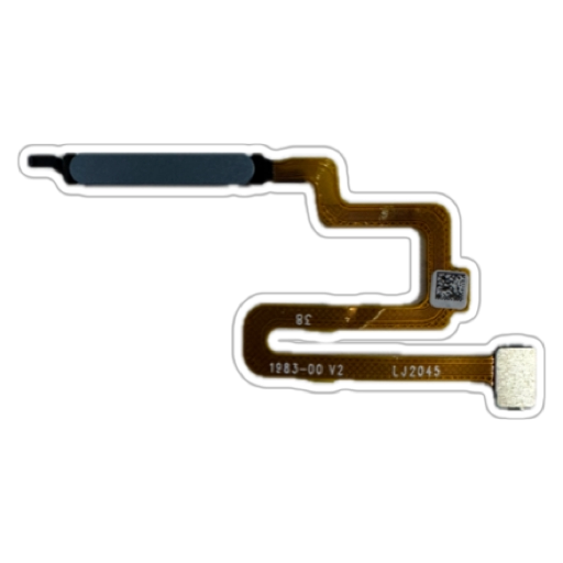 Produse - Banda flex cu senzor amprenta Xiaomi Redmi Note 12 Pro 4G, Ice Blue