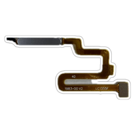 Produse - Banda flex cu senzor amprenta Xiaomi Redmi Note 12 Pro 4G, White