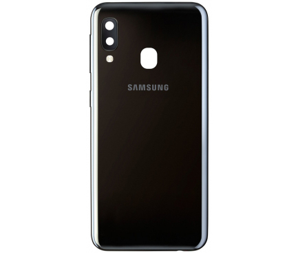 Spate telefon, capac baterie - Spate telefon: Capac baterie Samsung A20e, Negru