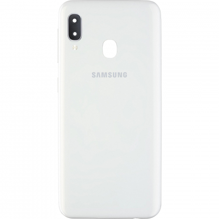 Spate telefon, capac baterie - Spate telefon: Capac baterie Samsung A20e, Alb