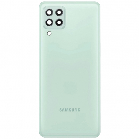 Spate telefon, capac baterie - Spate telefon: Capac baterie Samsung A22 4G, Mint