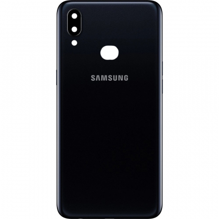 Spate telefon, capac baterie - Spate telefon: Capac baterie Samsung A10s, Negru