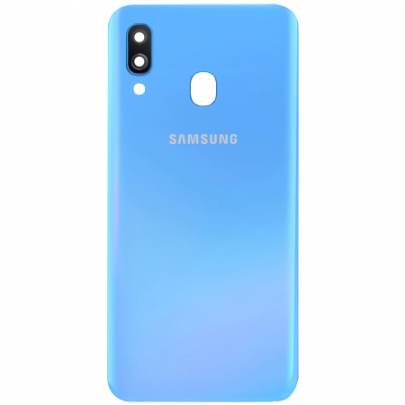 Spate telefon, capac baterie - Spate telefon: Capac baterie Samsung A40, Albastru