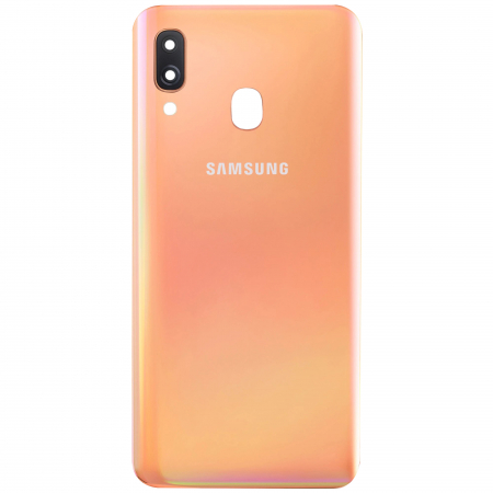 Spate telefon, capac baterie - Spate telefon: Capac baterie Samsung A40, Coral
