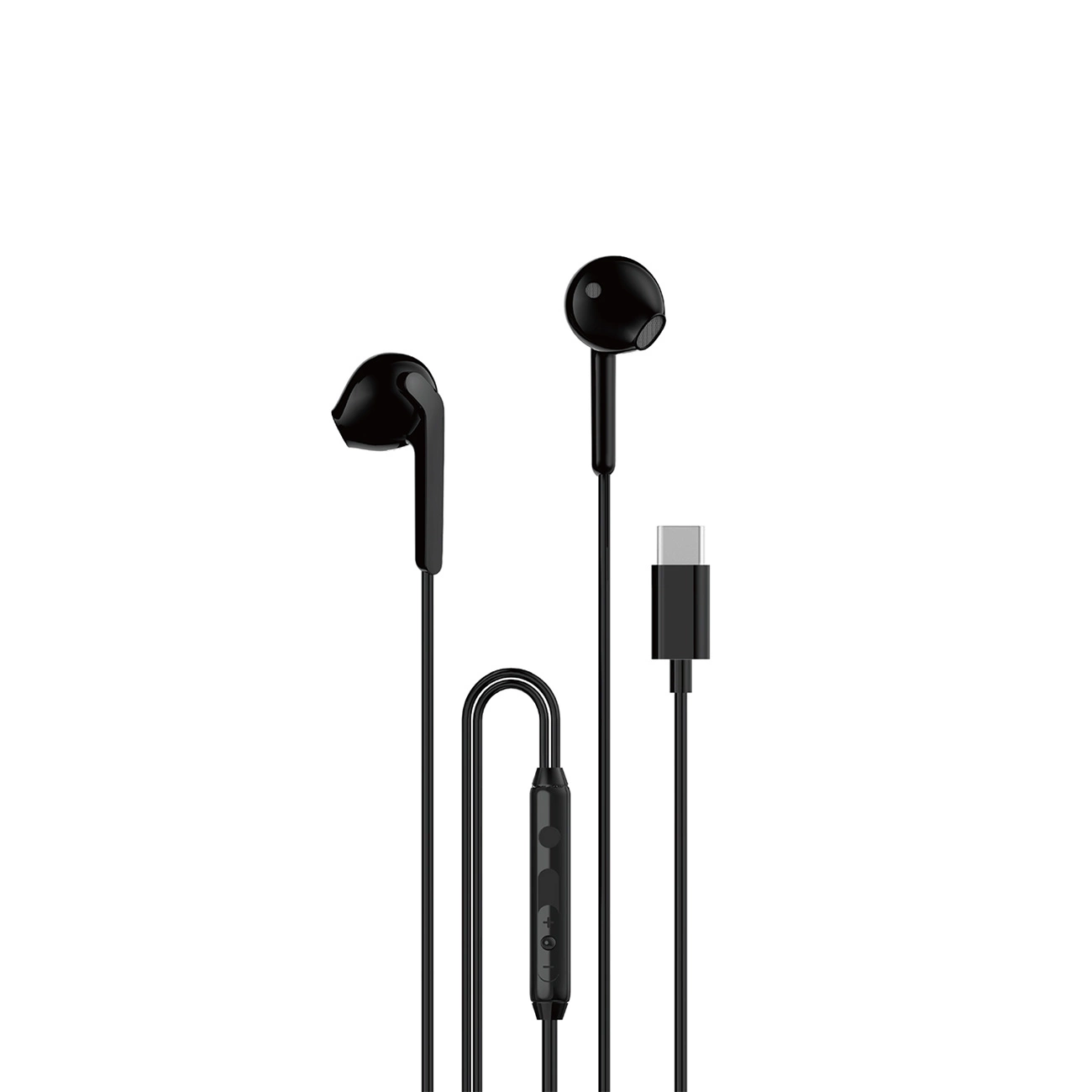Casti wireless TWS - Căști Dudao X3C In-Ear cu fir USB-C 1,2m - Negru