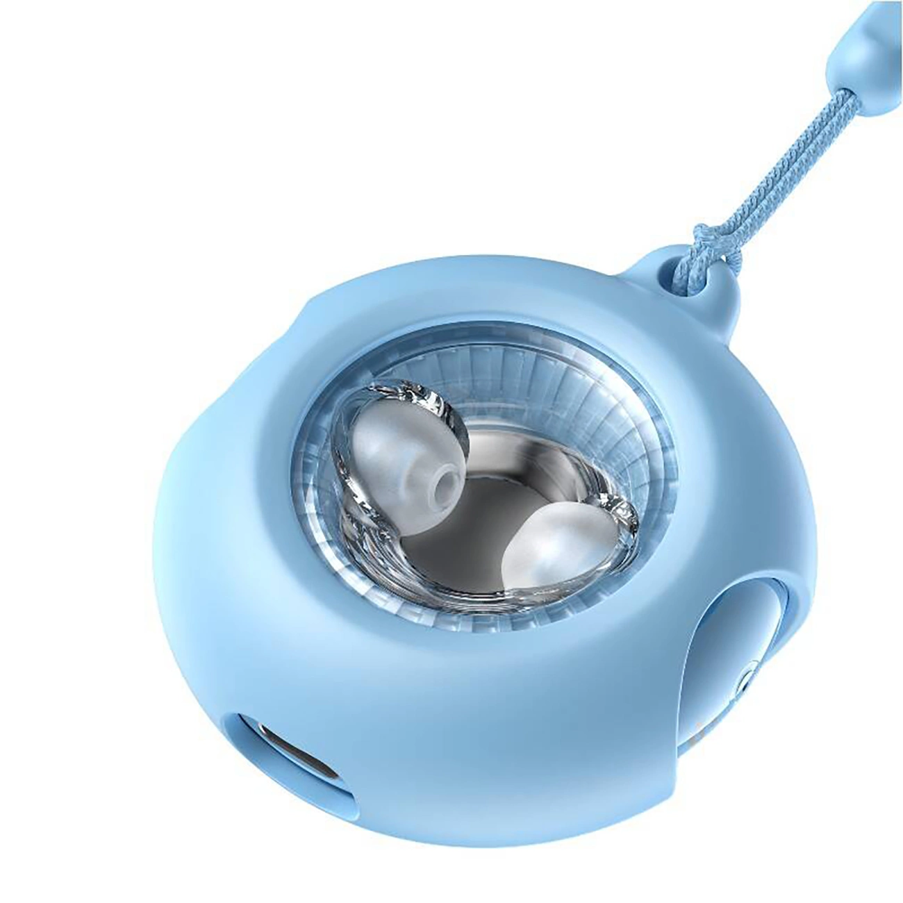 Căști wireless Choetech BH-T22 LightAura VocalSound TWS Bluetooth 5.3 - Albastre [1]