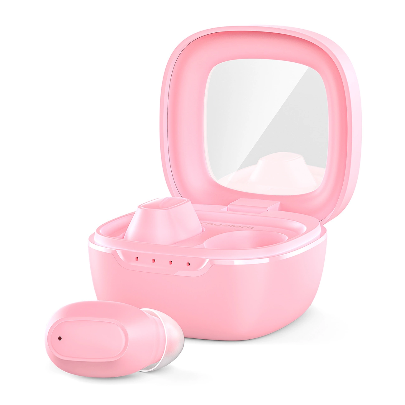 Accesorii telefoane - Căști wireless Choetech MEMS TWS Bluetooth 5.3 - Roz