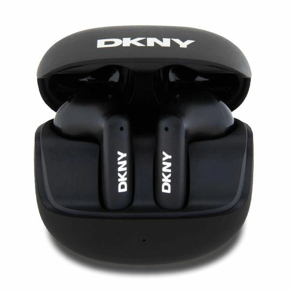 Accesorii telefoane - Căști TWS BT cu finisaj satinat DKNY - Negru