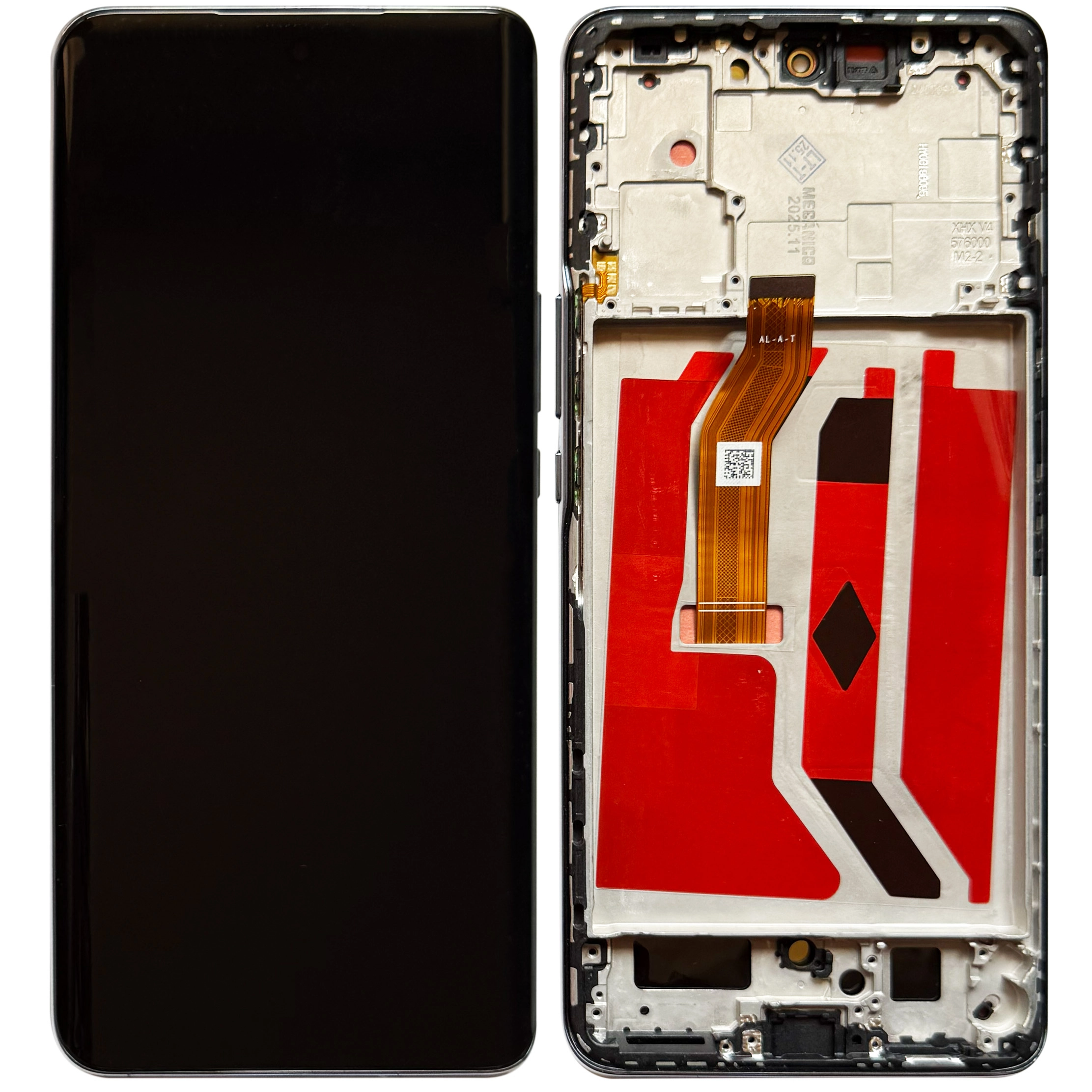 Display telefoane - Display Honor Magic 6 Lite / X9B Alb cu rama