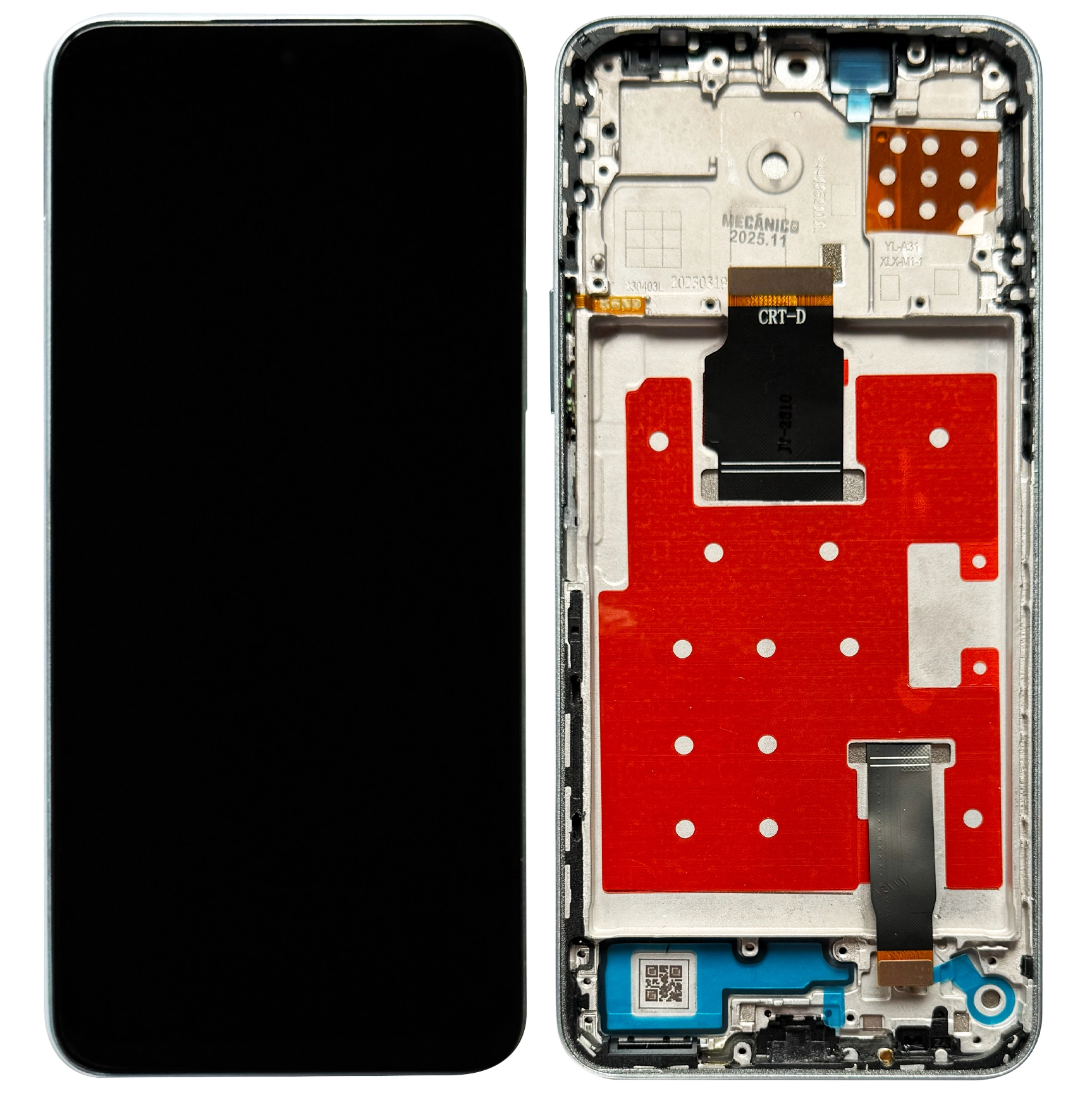 Produse - Display Honor X8A 4G / 90 lite Alb cu rama