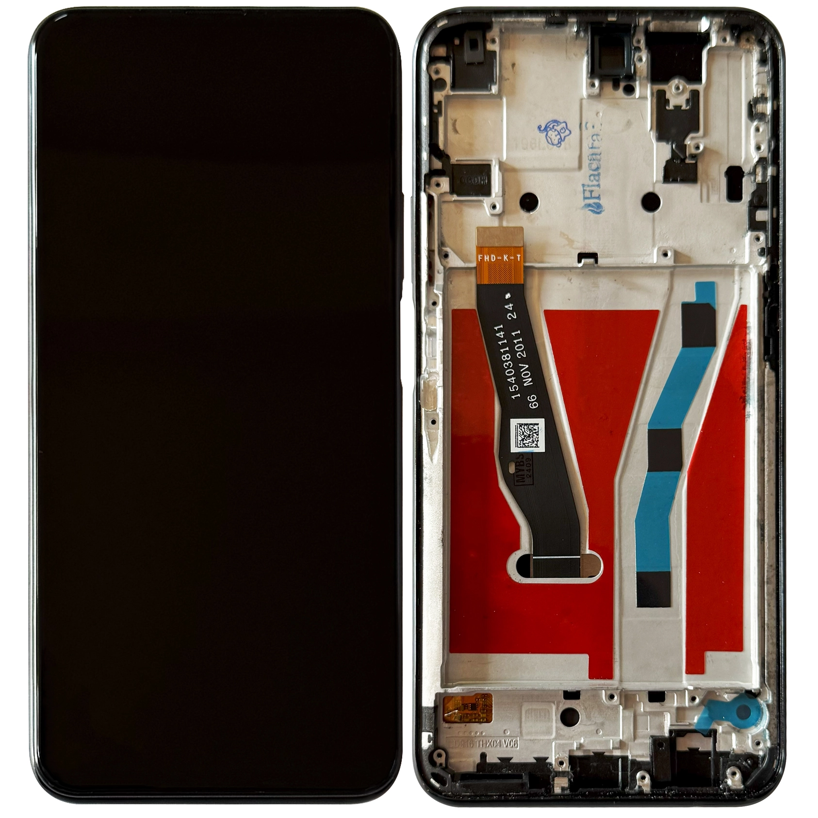 Display telefoane - Display Huawei P20 Lite 2019 cu rama, Negru