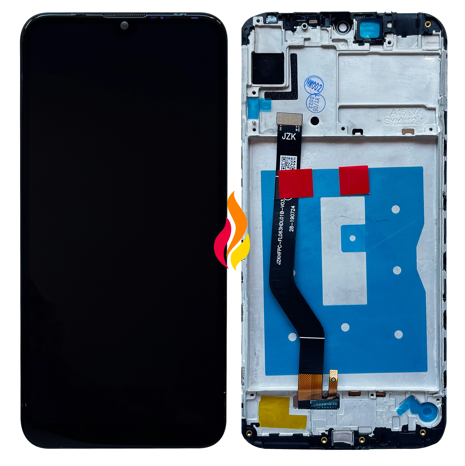 Piese Service Gsm - Display Huawei Y7 2019 cu rama