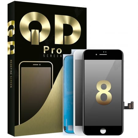 Display iPhone 8 Plus cu Touchscreen si Rama Apple, Negru [2]