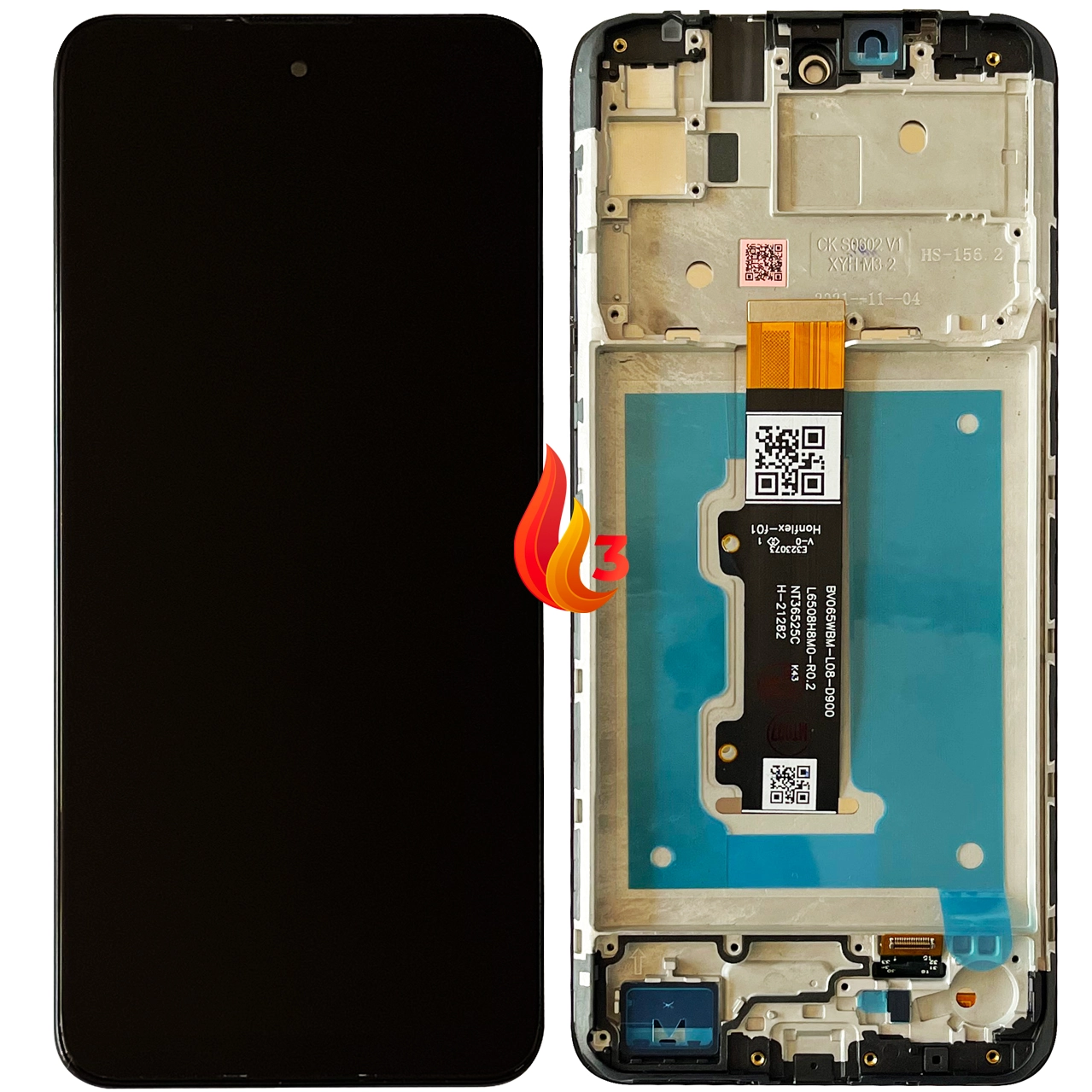 Display telefoane - Display Motorola Moto E40 cu rama
