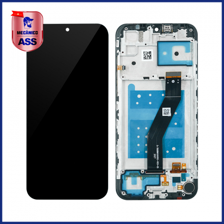 Piese Service Gsm - Display Motorola Moto E6i cu rama, OEM