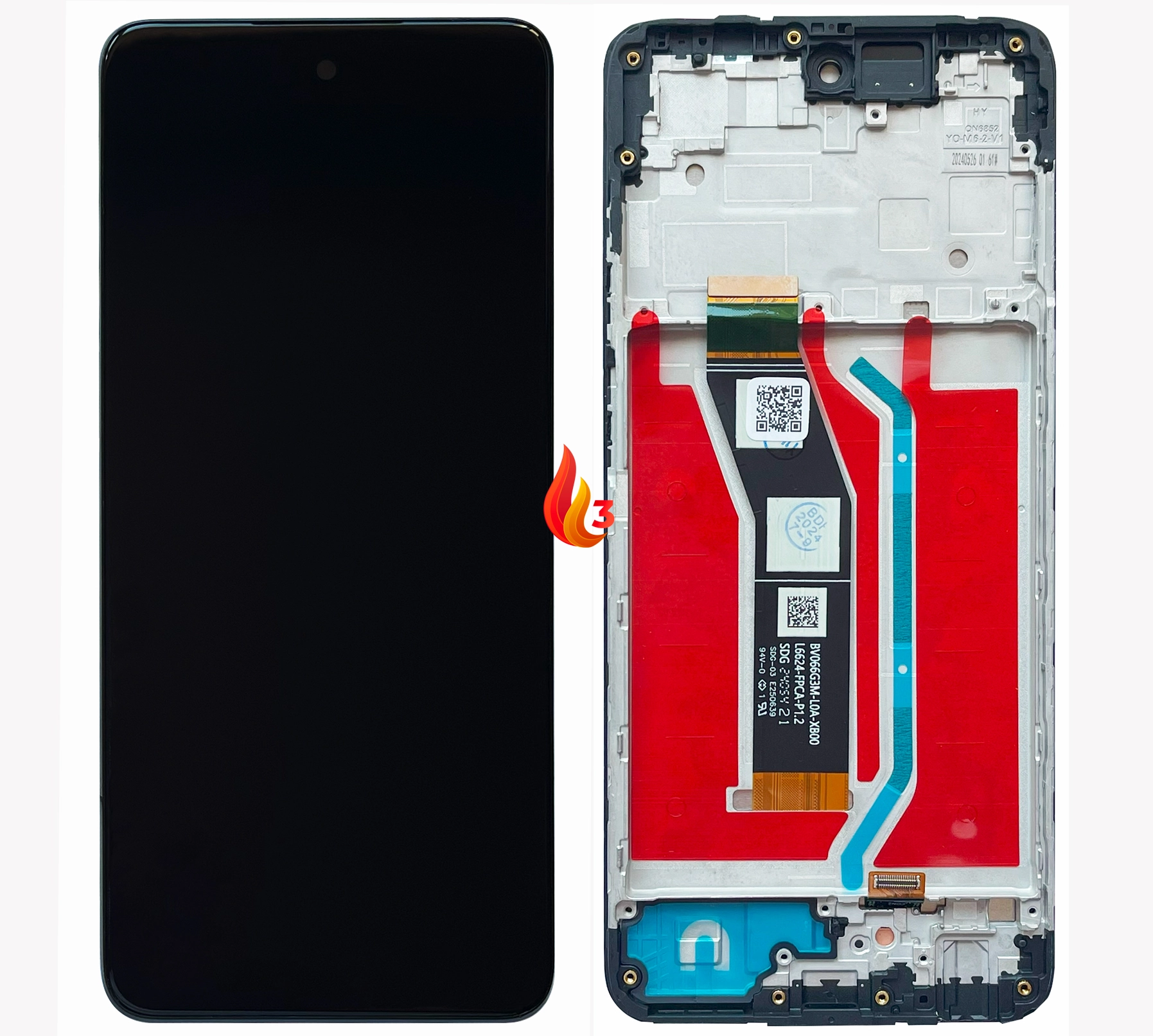 Piese Service Gsm - Display Motorola Moto G 2024 cu rama