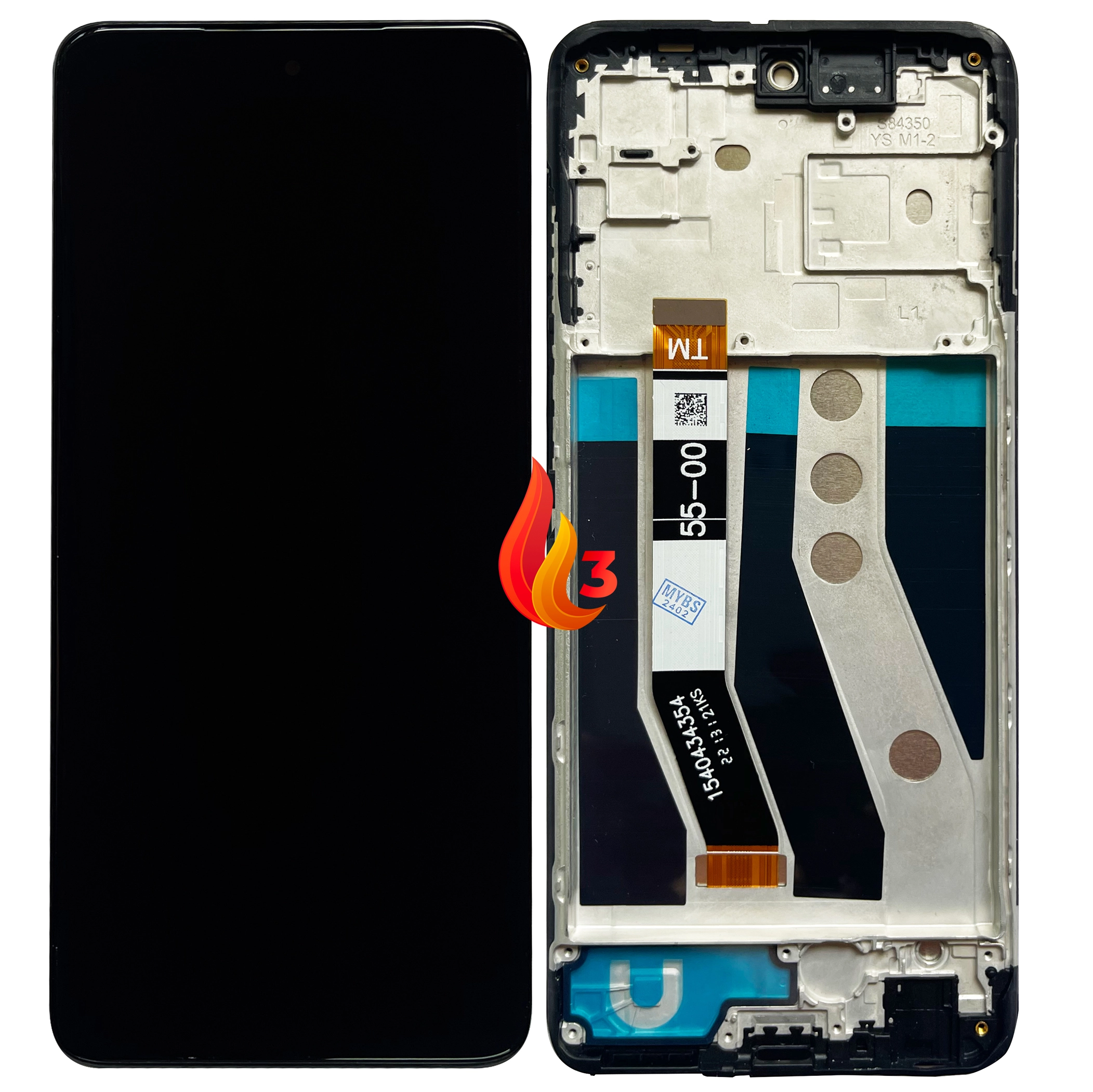 Display telefoane - Display Motorola Moto G62 5G cu rama