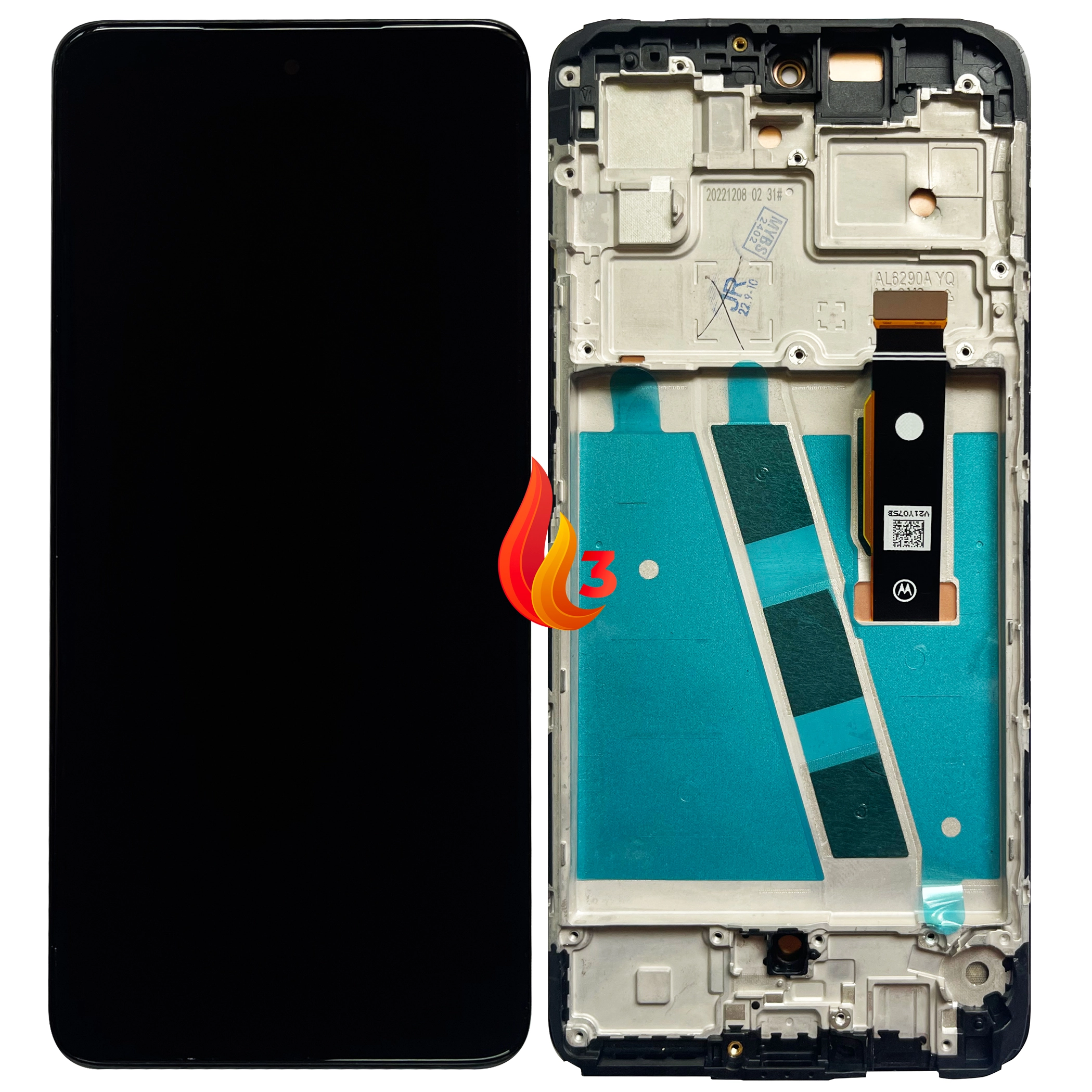 Piese Service Gsm - Display Motorola Moto G72 fara rama