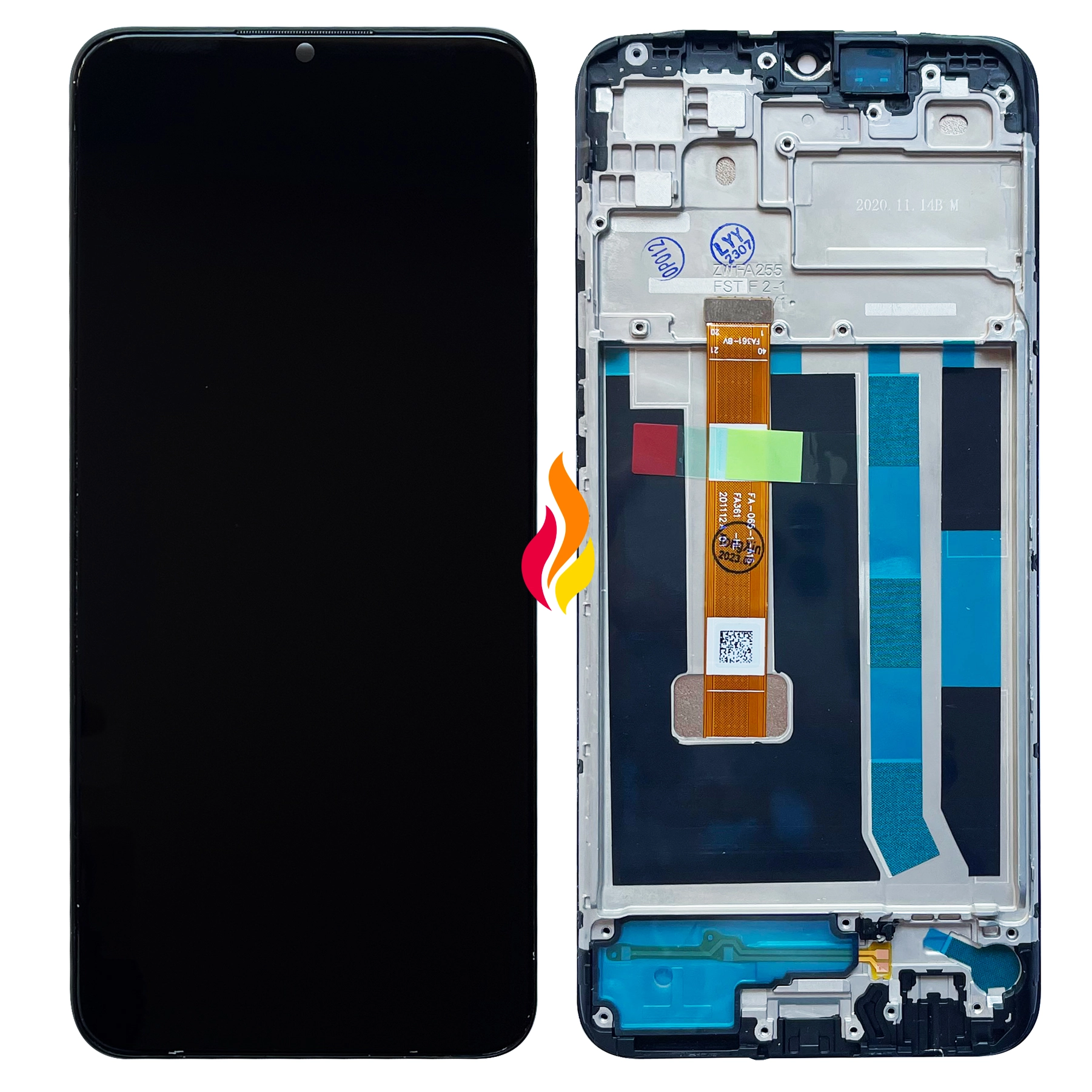Piese Service Gsm - Display Oppo A15 cu rama