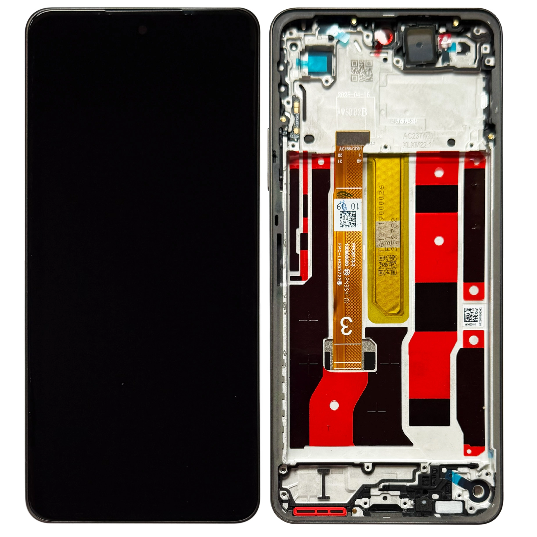 Oppo - Display Oppo A5 Pro 5G cu rama, Negru