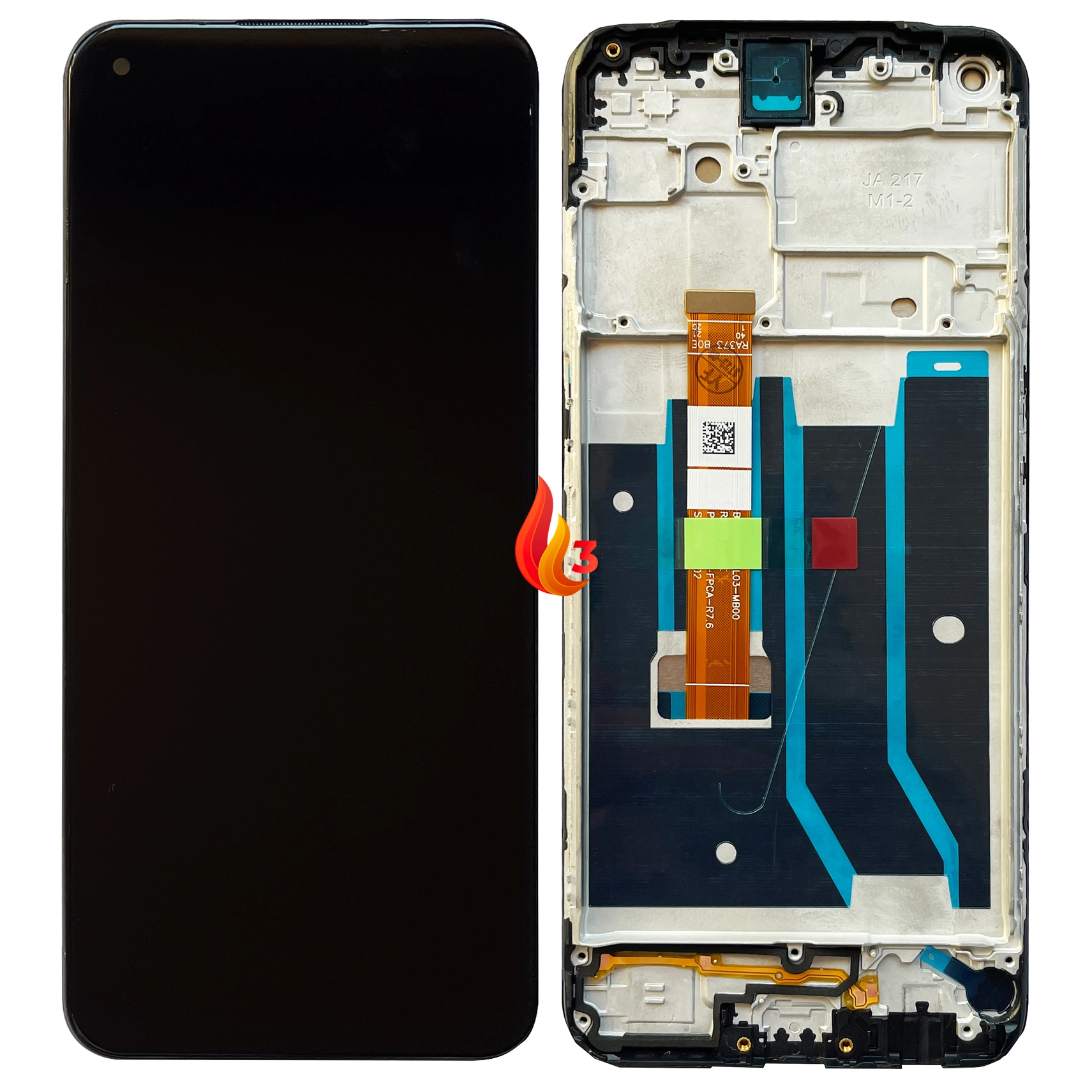 Piese Service Gsm - Display Oppo A53 cu ramă