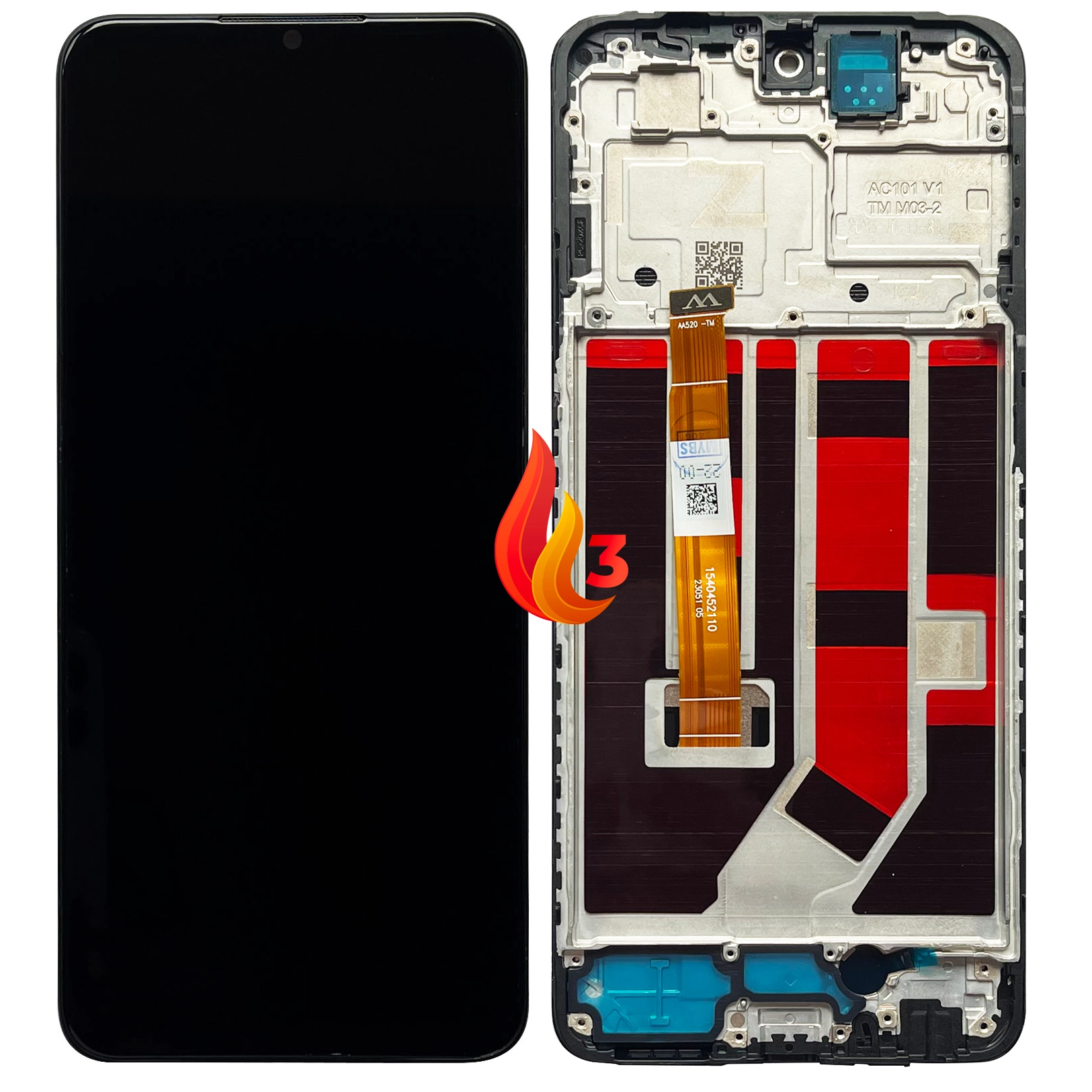 Display telefoane - Display Oppo A2 5G cu rama