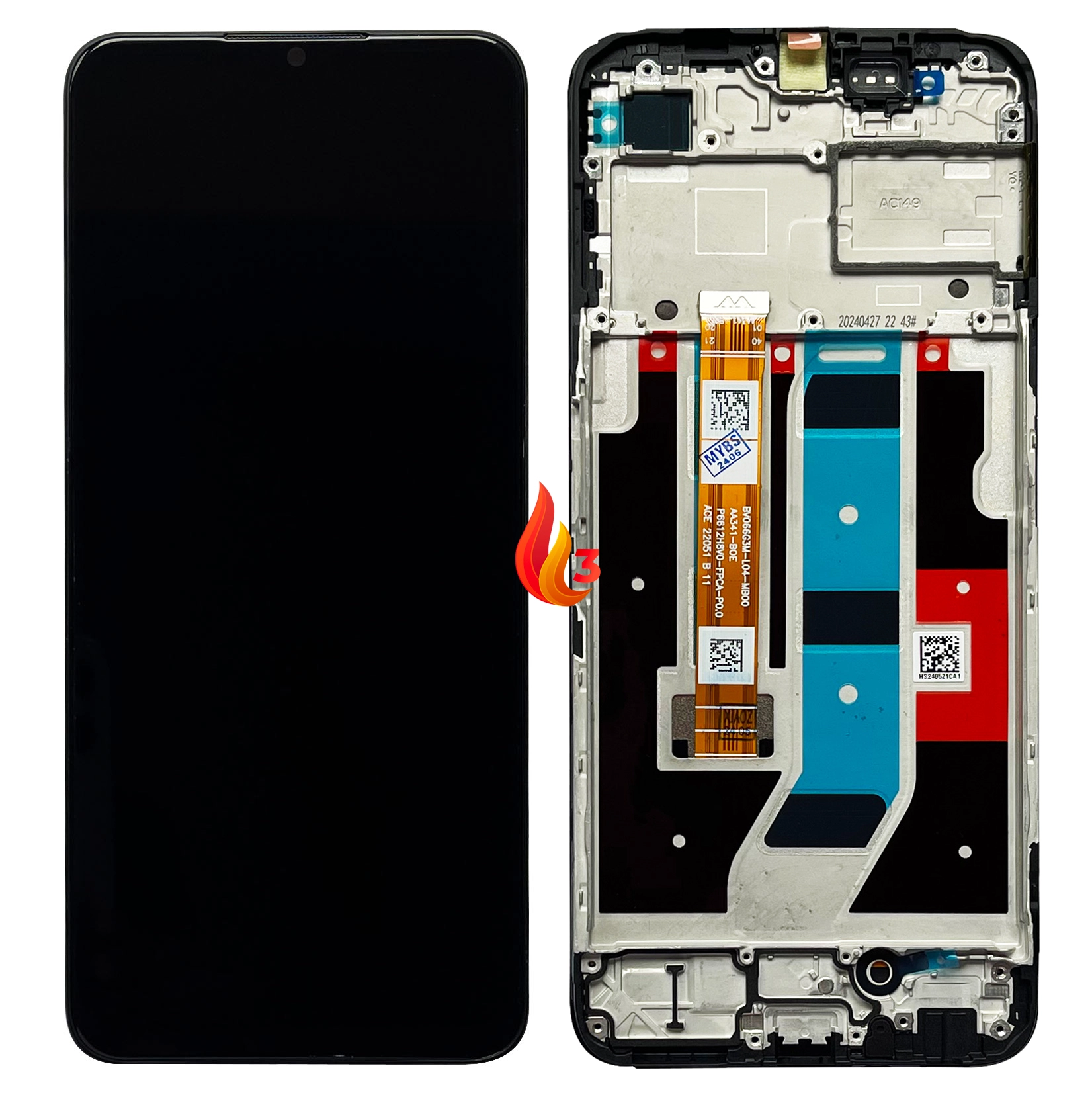 Display telefoane - Display Oppo A59 5G cu rama