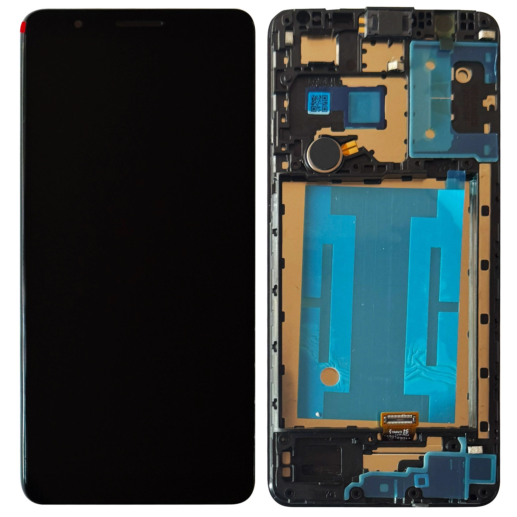Display telefoane - Display Samsung A01 Core cu rama, OEM