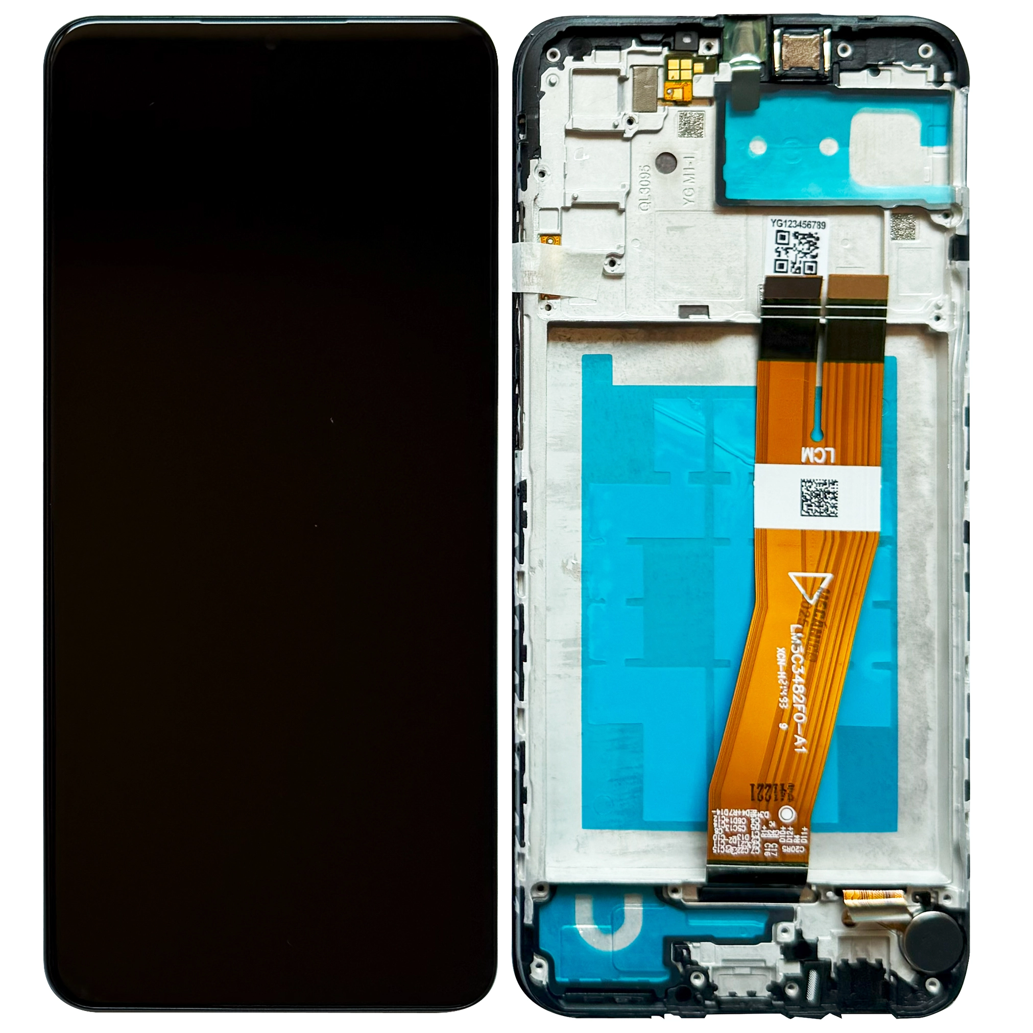 Display telefoane - Display Samsung A02s / A025F cu rama OEM