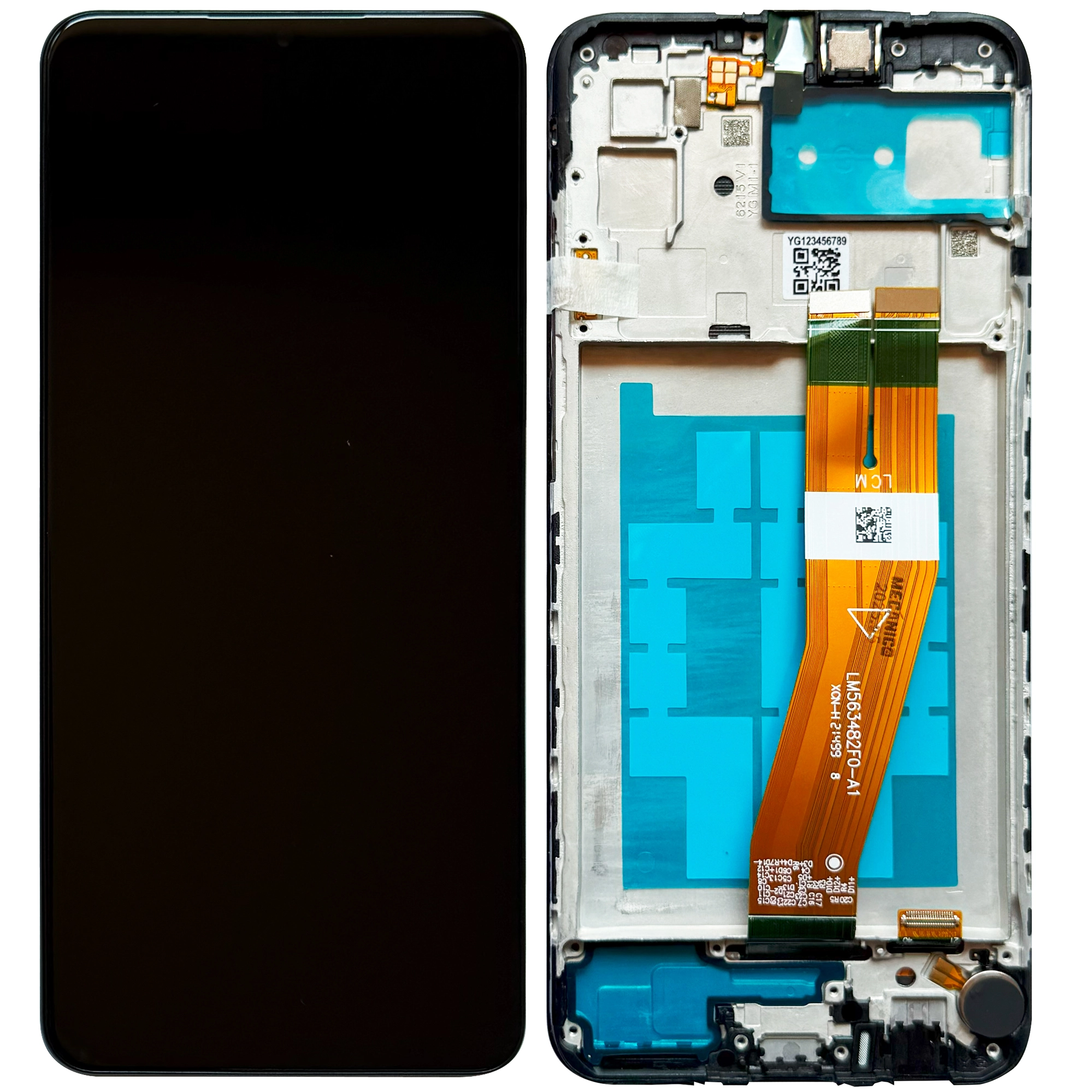 Display telefoane - Display Samsung A03 / A035F cu rama OEM