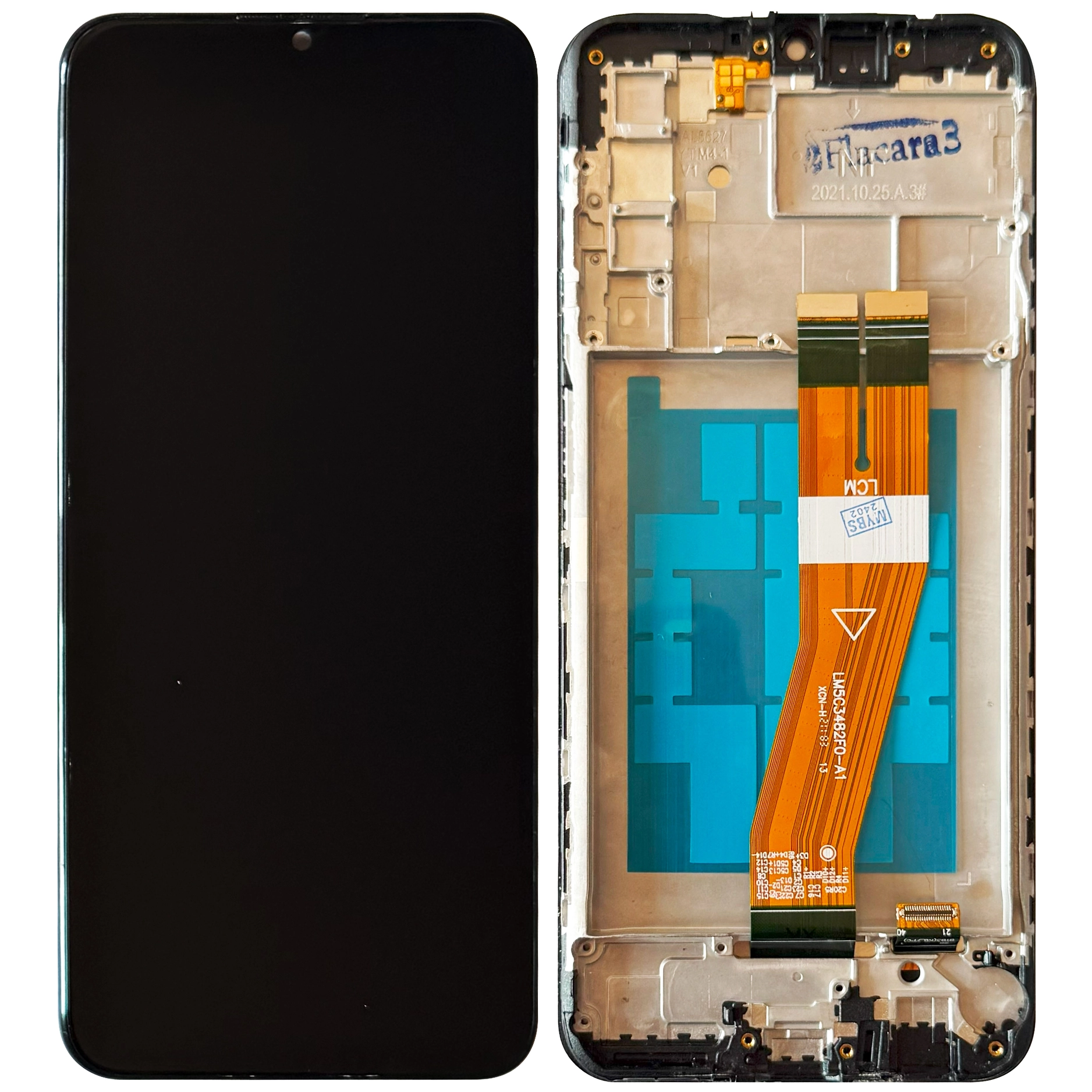 Display telefoane - Display Samsung A03s cu rama, A037G