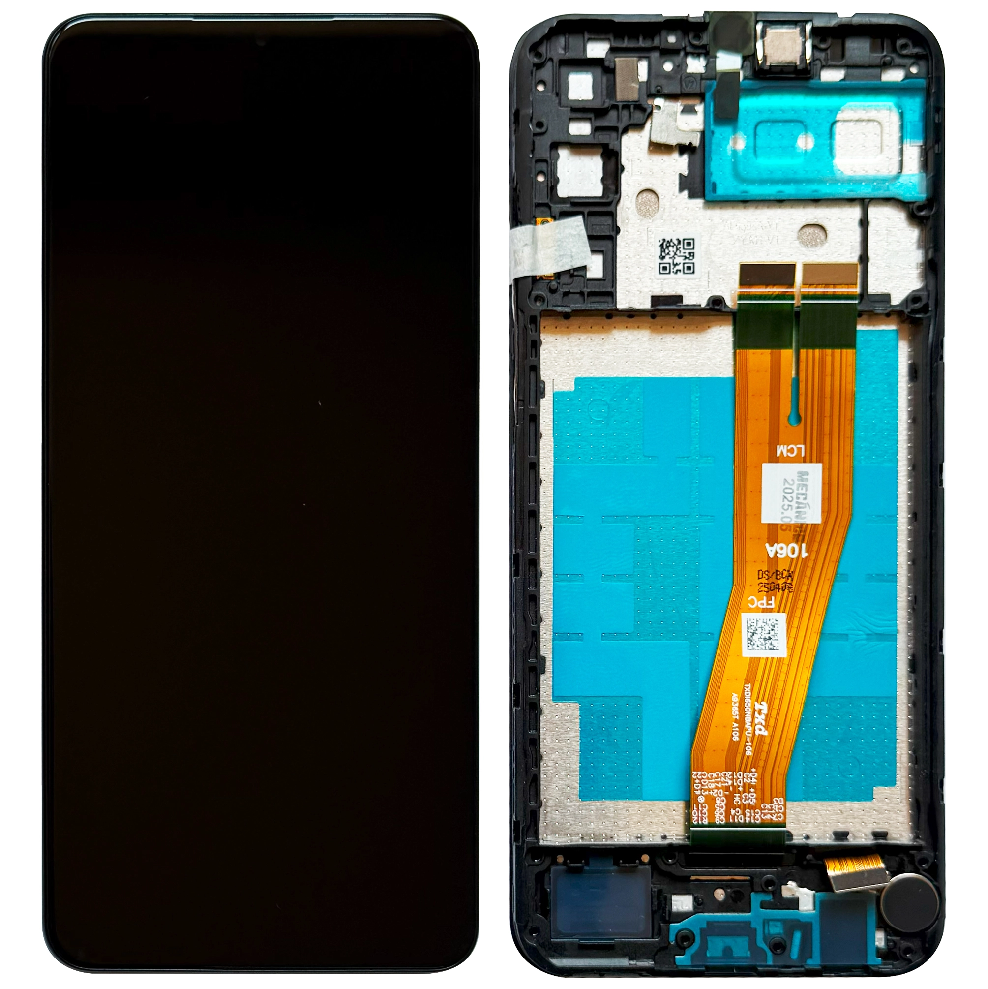 Display telefoane - Display Samsung A04e cu rama OEM