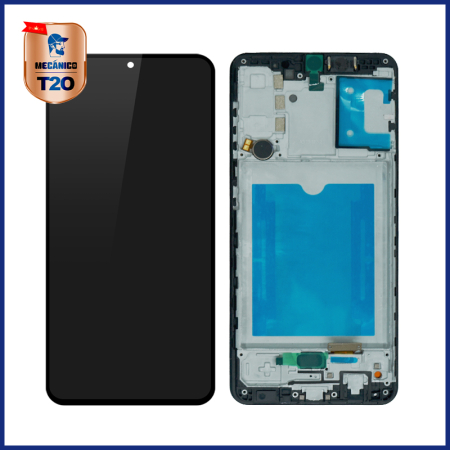 Display telefoane - Display Samsung A31 cu rama T2O