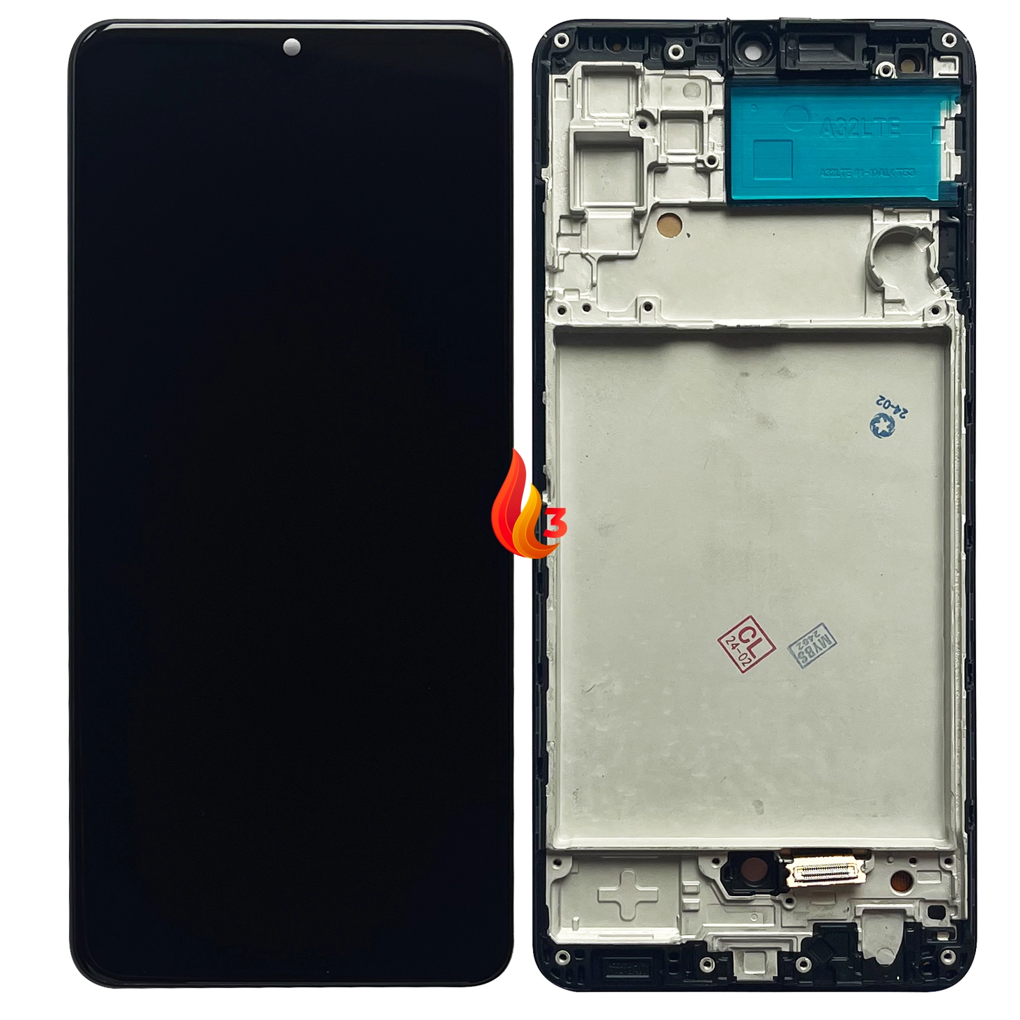Display telefoane - Display Samsung A32 OLED cu rama