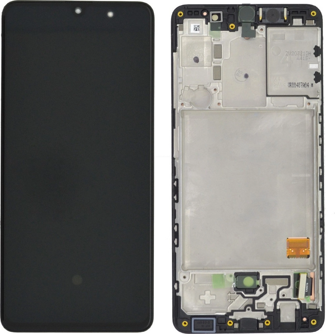 Display telefoane - Display Samsung A41 LCD, cu Rama