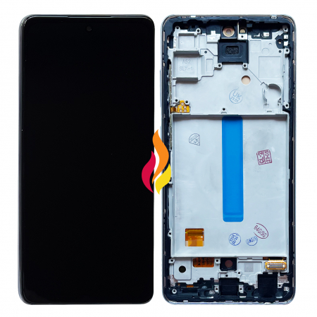 Display telefoane - Display Samsung A52 / A52 5G cu rama OLED Violet