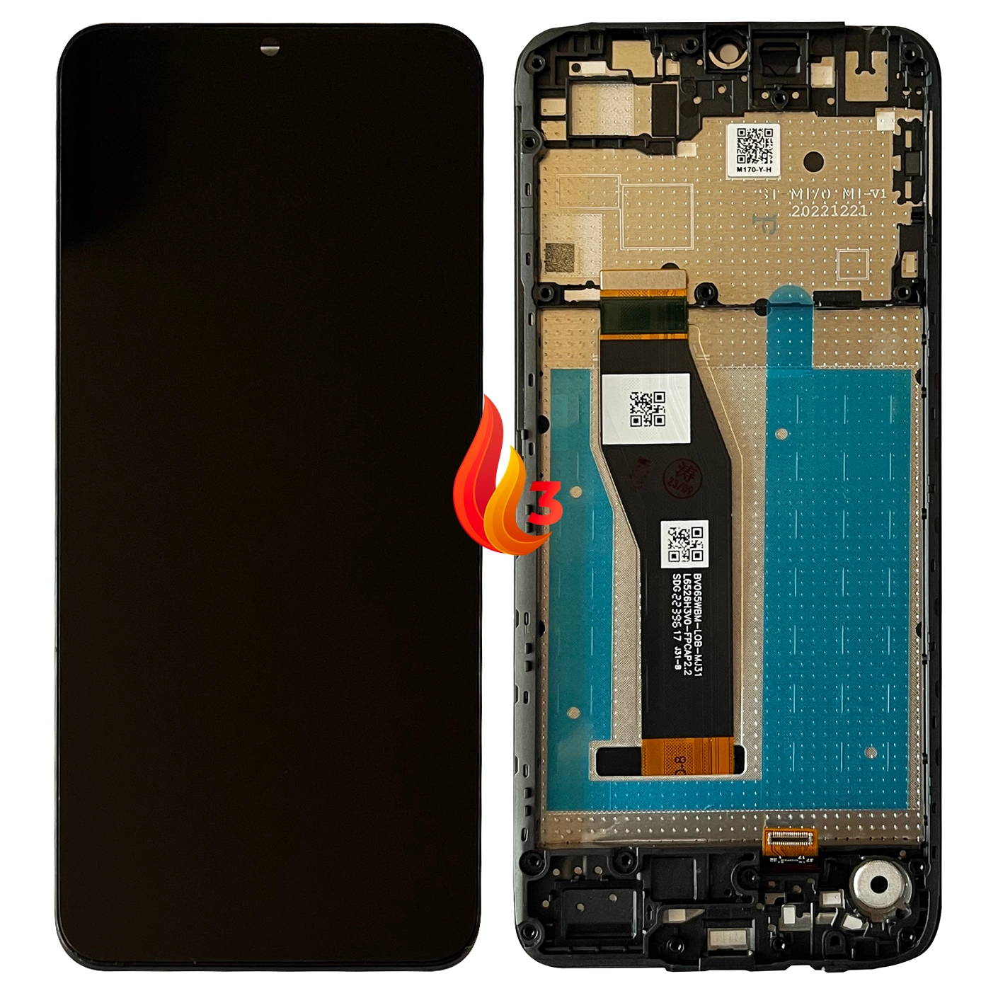 Display telefoane - Display Motorola Moto E13 cu rama