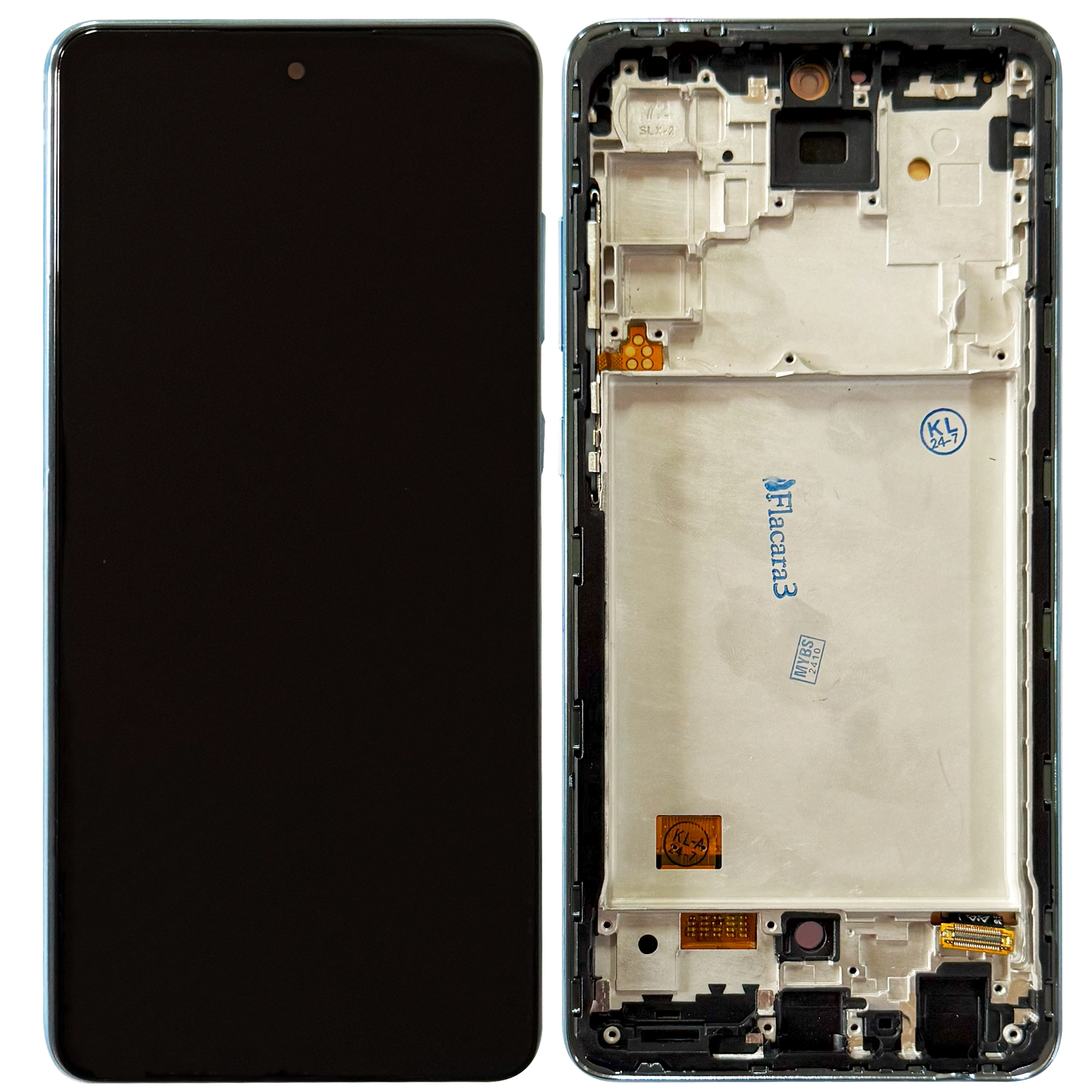 Display Samsung A72 cu rama OLED Albastru [0]