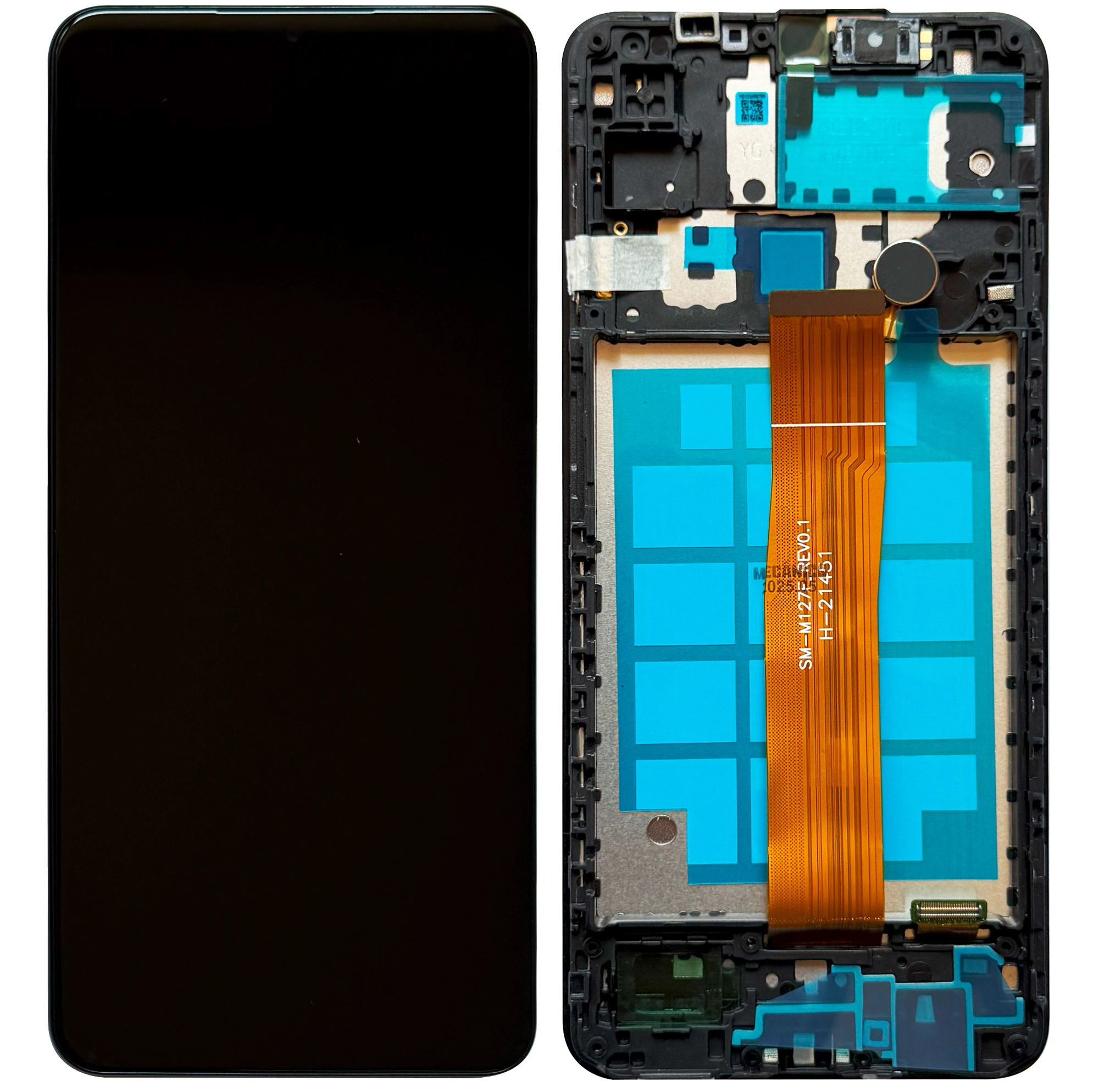 Display telefoane - Display Samsung M12 cu rama OEM