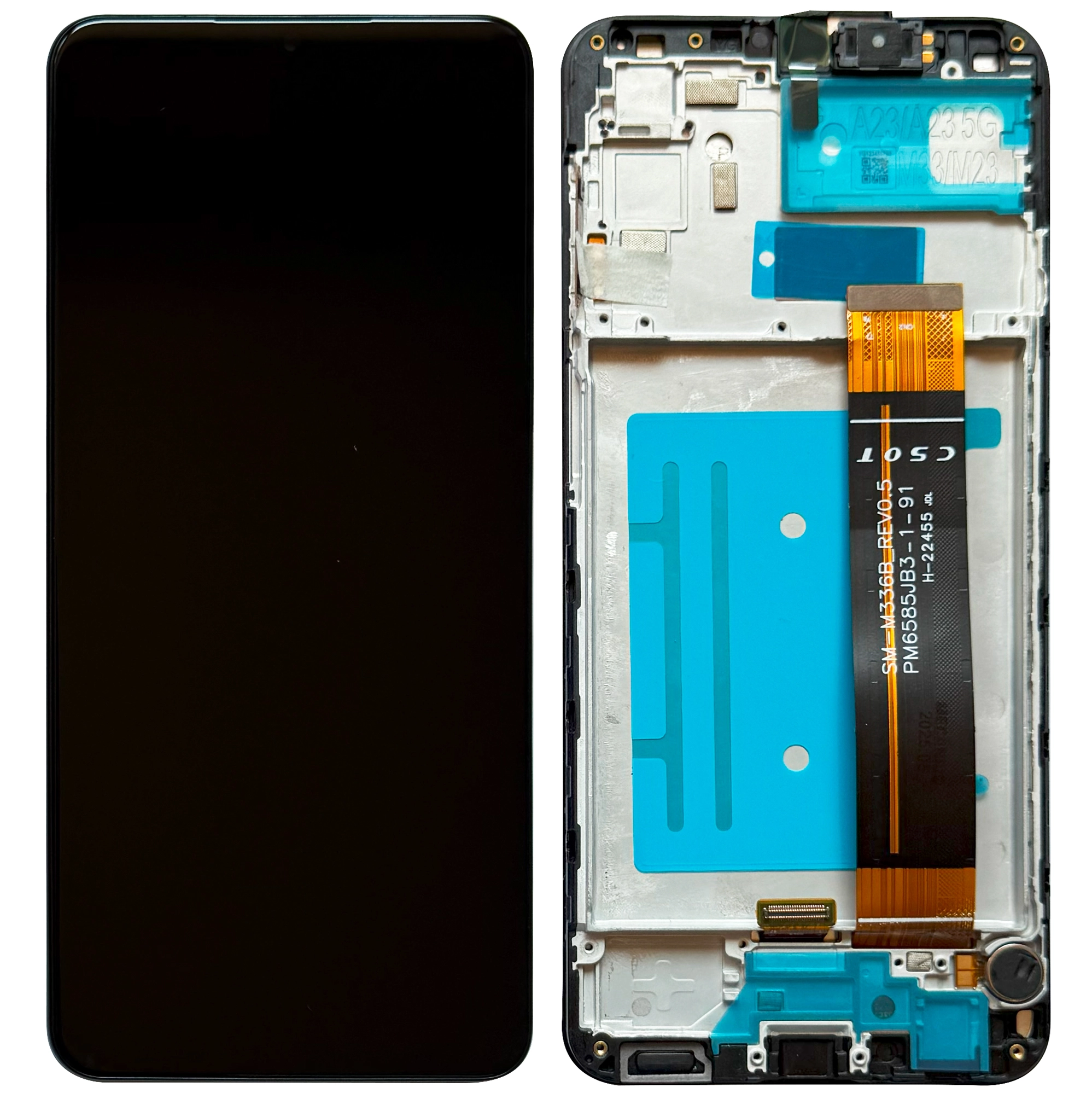 Display telefoane - Display Samsung M23 / M33 cu rama OEM