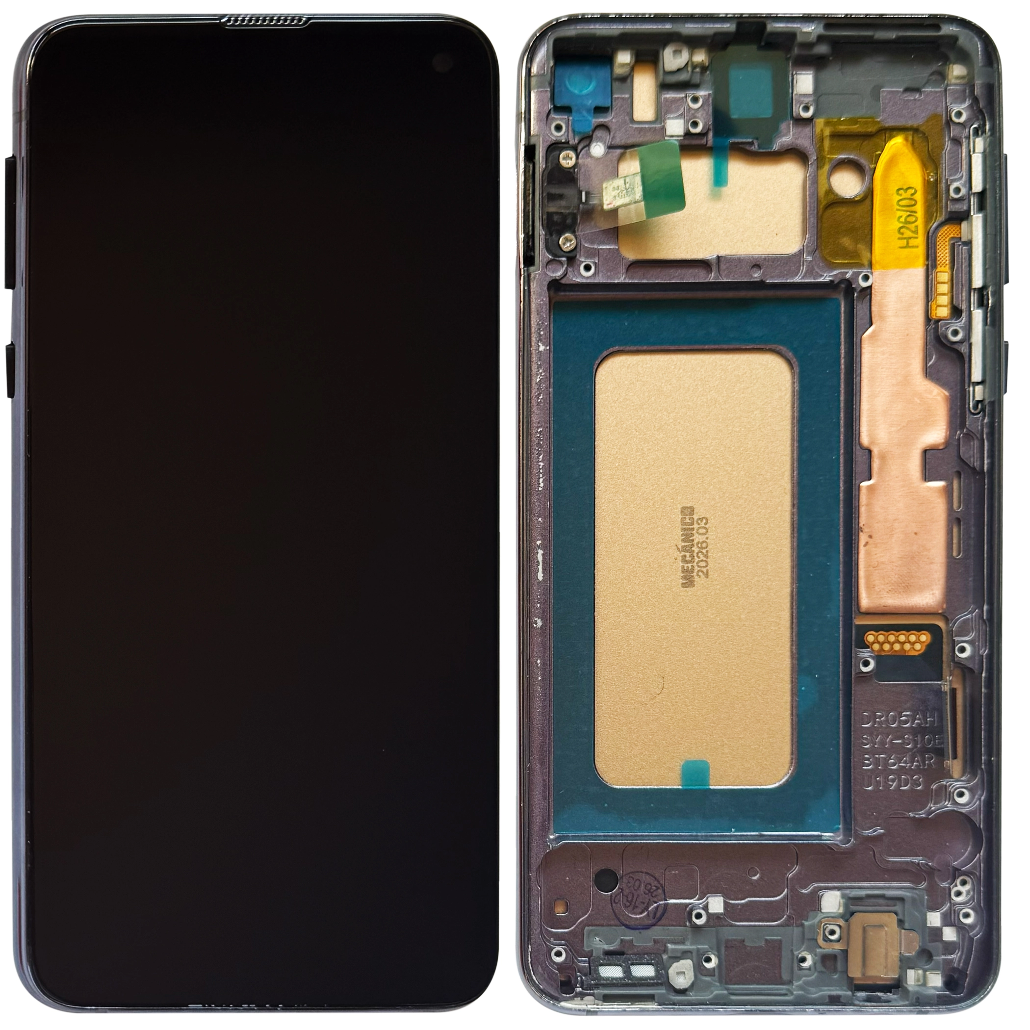 Display telefoane - Display Samsung S10e cu rama, Black