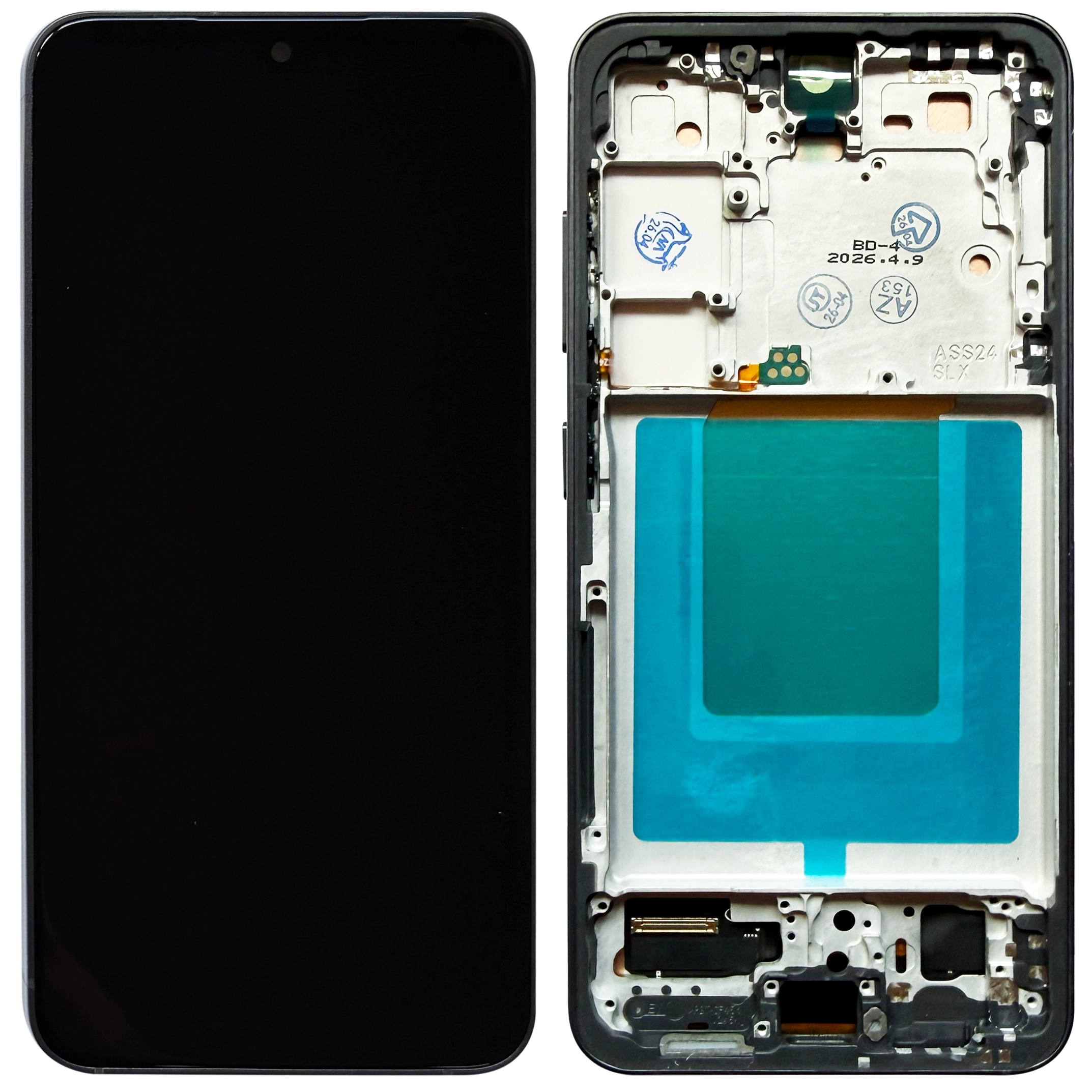 Produse - Display Samsung S24 LCD cu rama, Negru