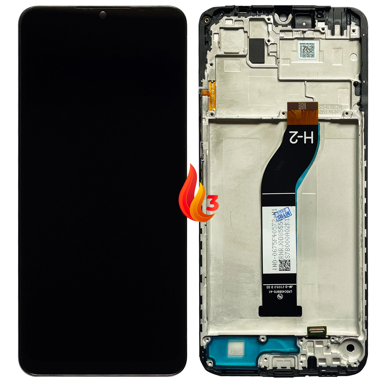 Piese Service Gsm - Display Xiaomi Redmi 13C / 13C 5G / 13R cu rama
